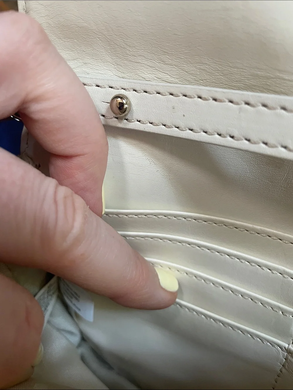 Kate Spade Quilted Sedgewick Avalon Crossbody Convertible Bag Clutch Cream